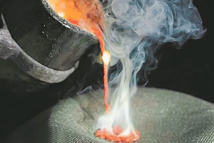 Värmebeständigt brandsäkert flamskyddande glasfibertyg med hög kiseldioxidhalt