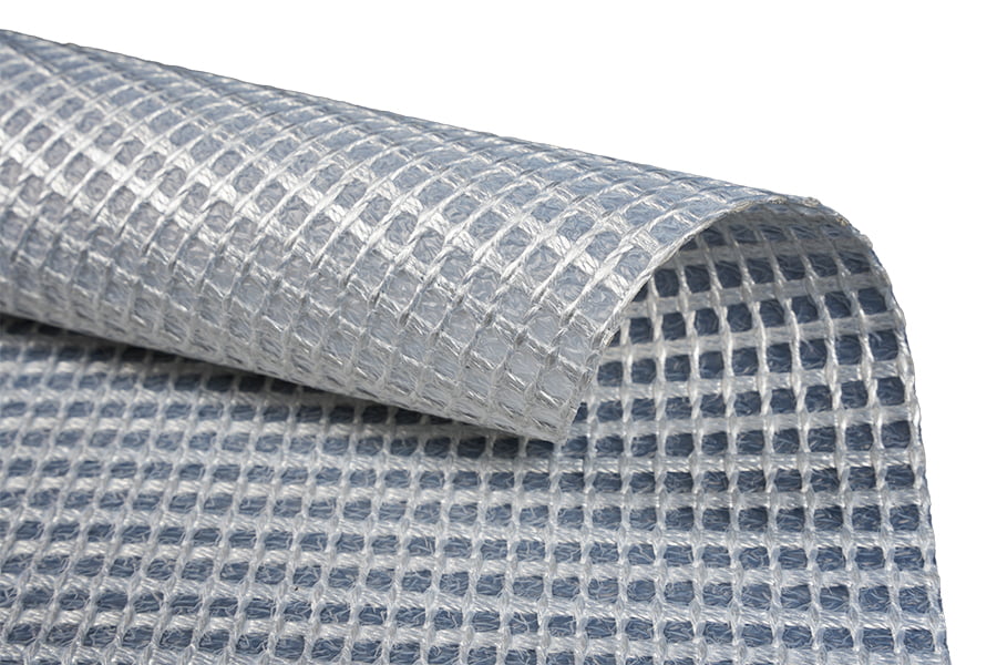 High strength outdoor awning waterproof PTFE mesh membrane coating Fabric